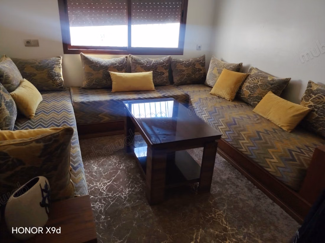 Joli apart meuble doha 1 ain seba 4300 dh
