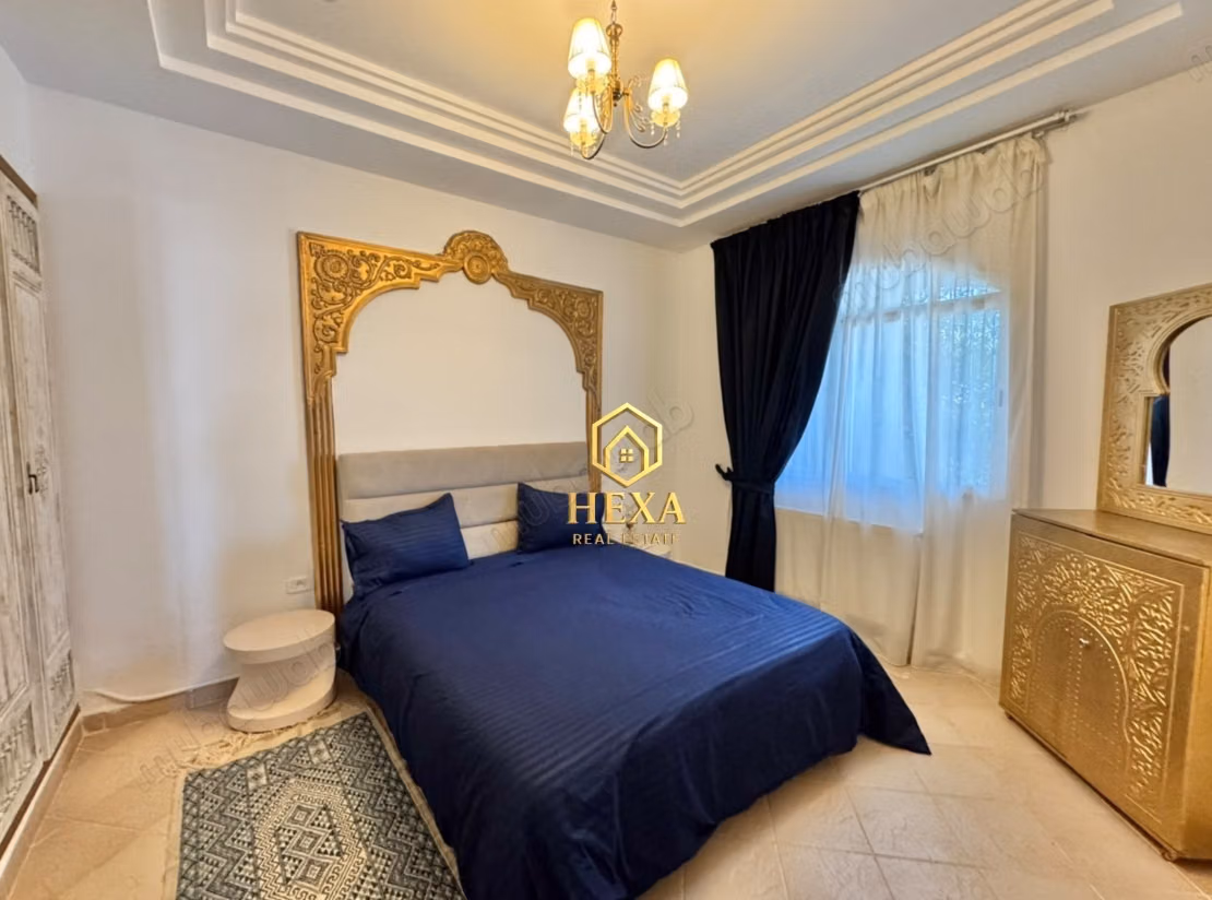 Villa S3 meublée vue mer et piscine à La Marsa