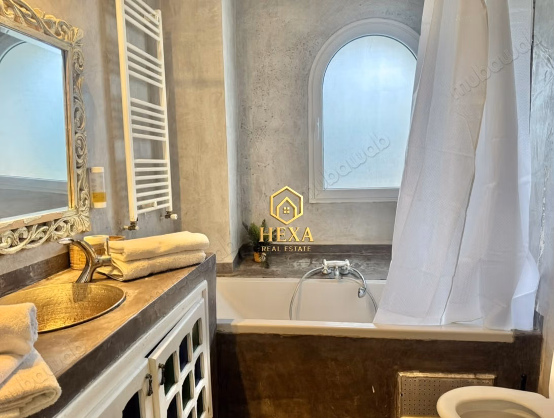 Villa S3 meublée vue mer et piscine à La Marsa