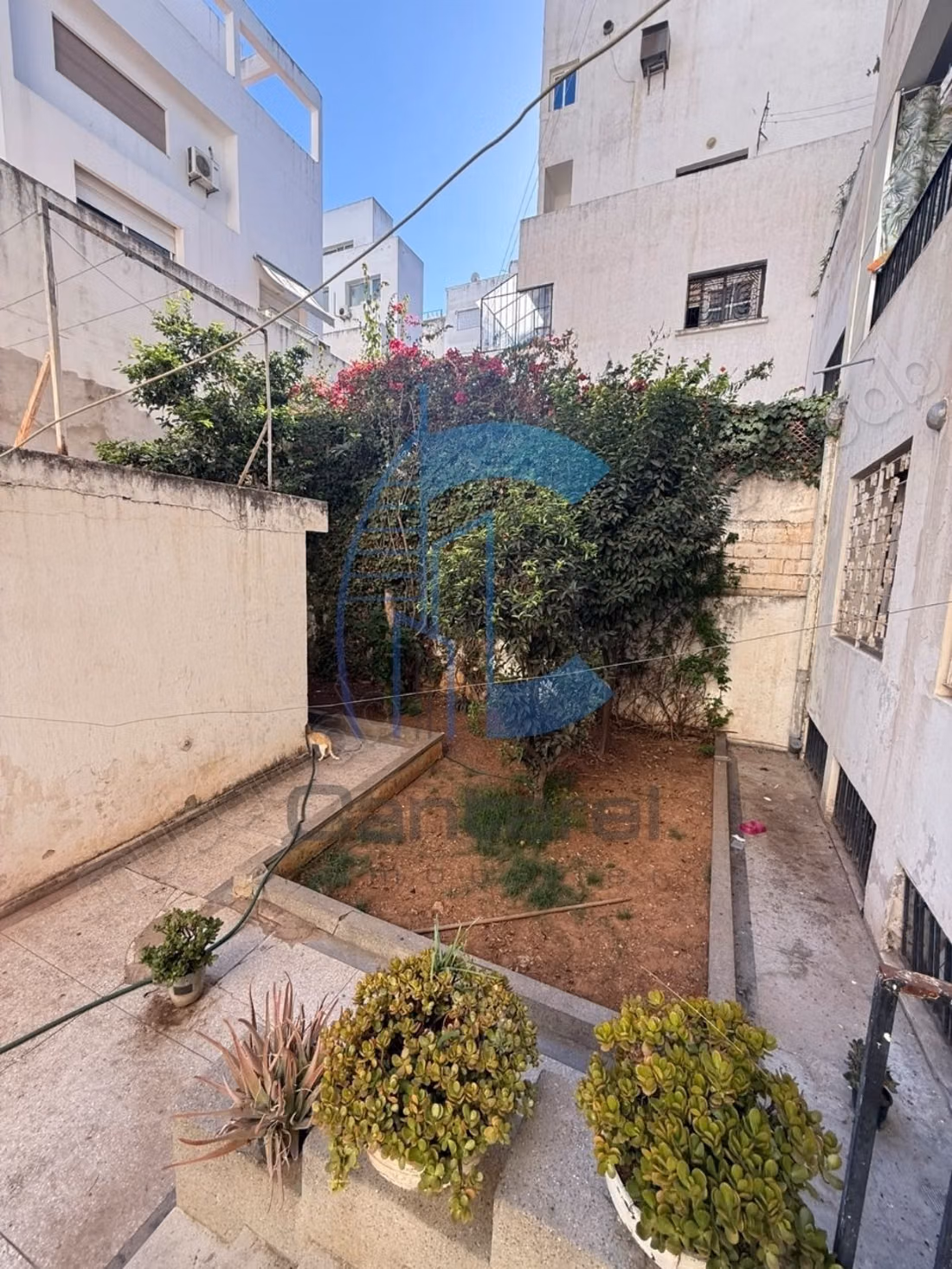 À vendre appartement avec jardin à racine