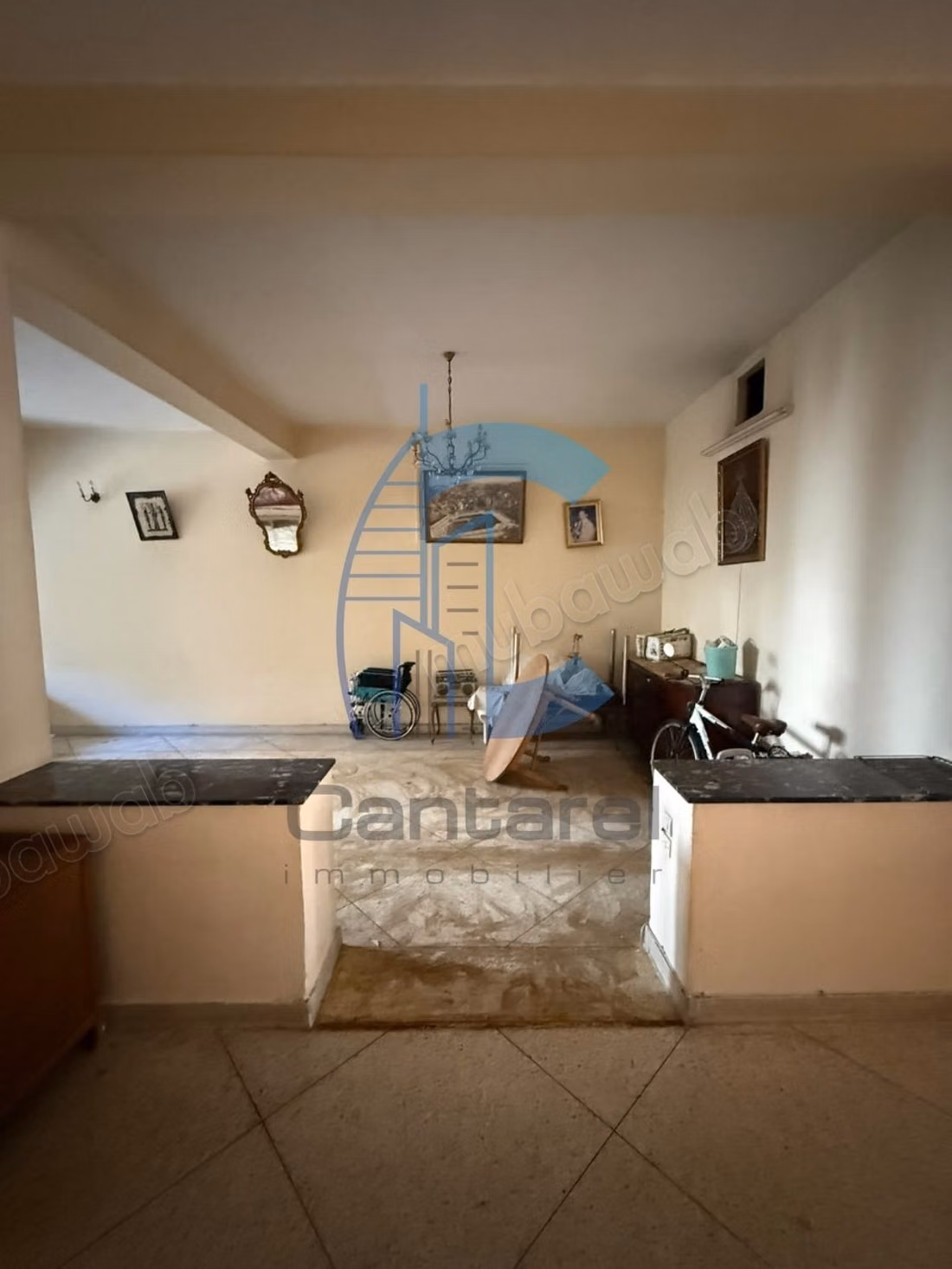À vendre appartement avec jardin à racine