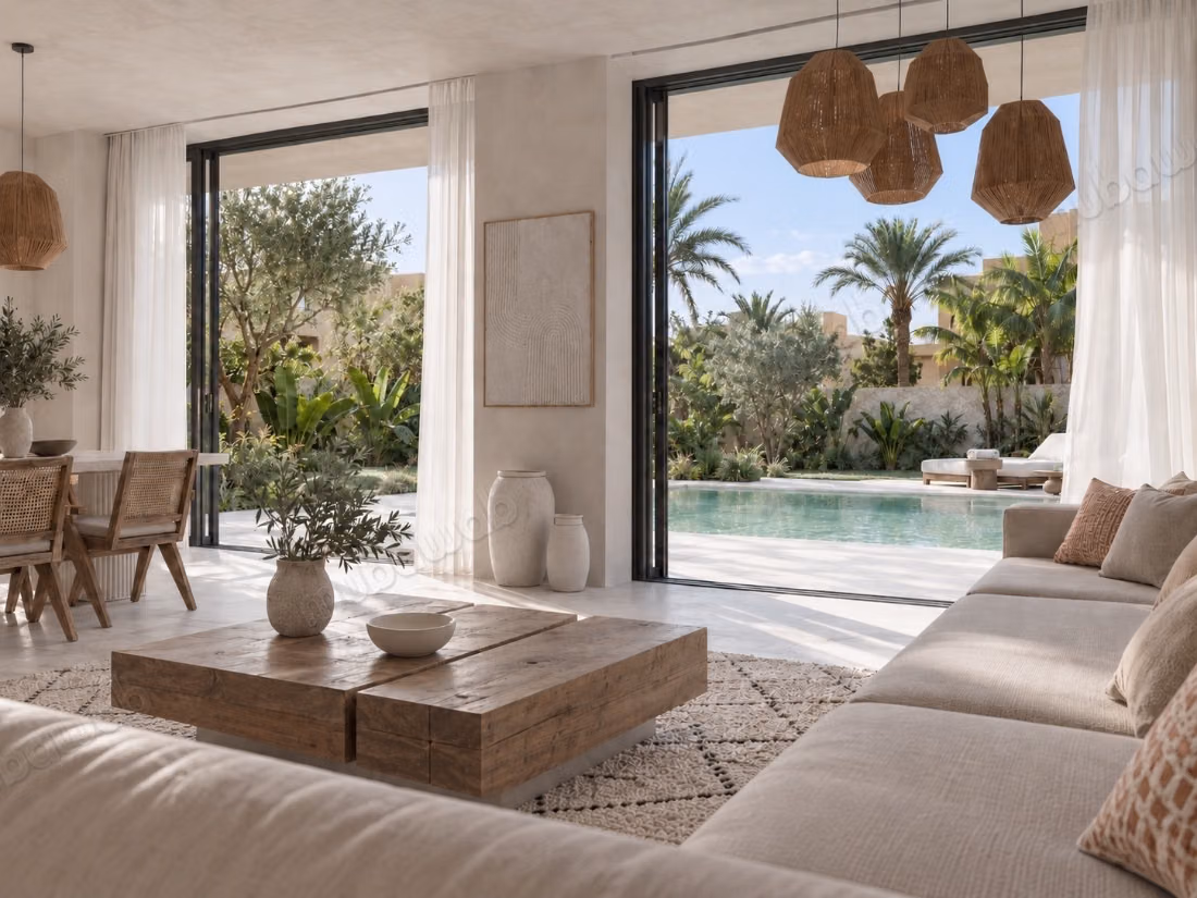 Villa 4 suites con piscina privada, Marrakech