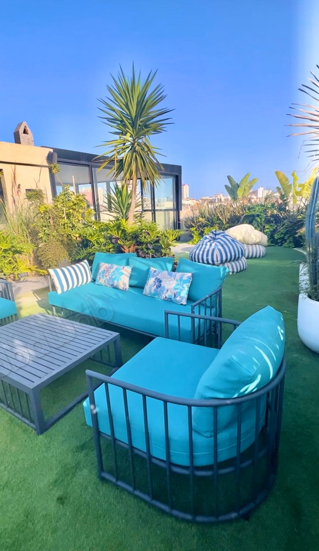 Superbe appartement meublé – Rooftop & Gym
