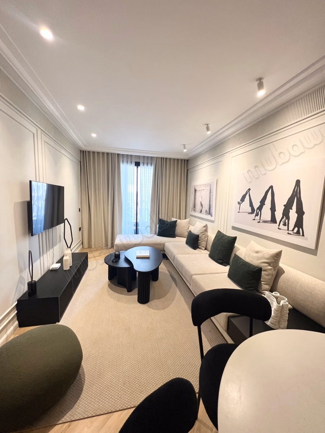 Superbe appartement meublé – Rooftop & Gym