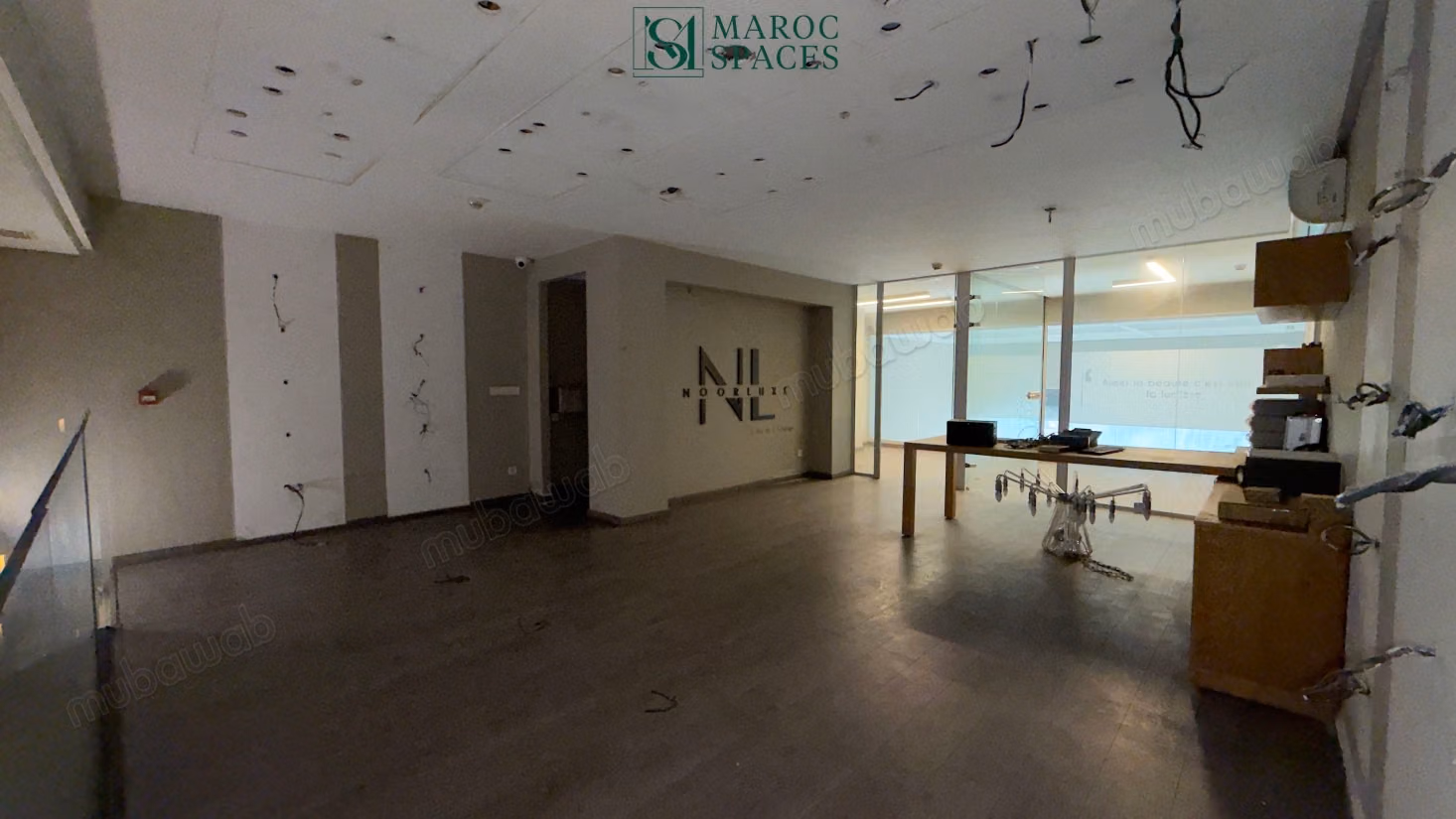 À louer, local commercial 195m², bourgogne ouest