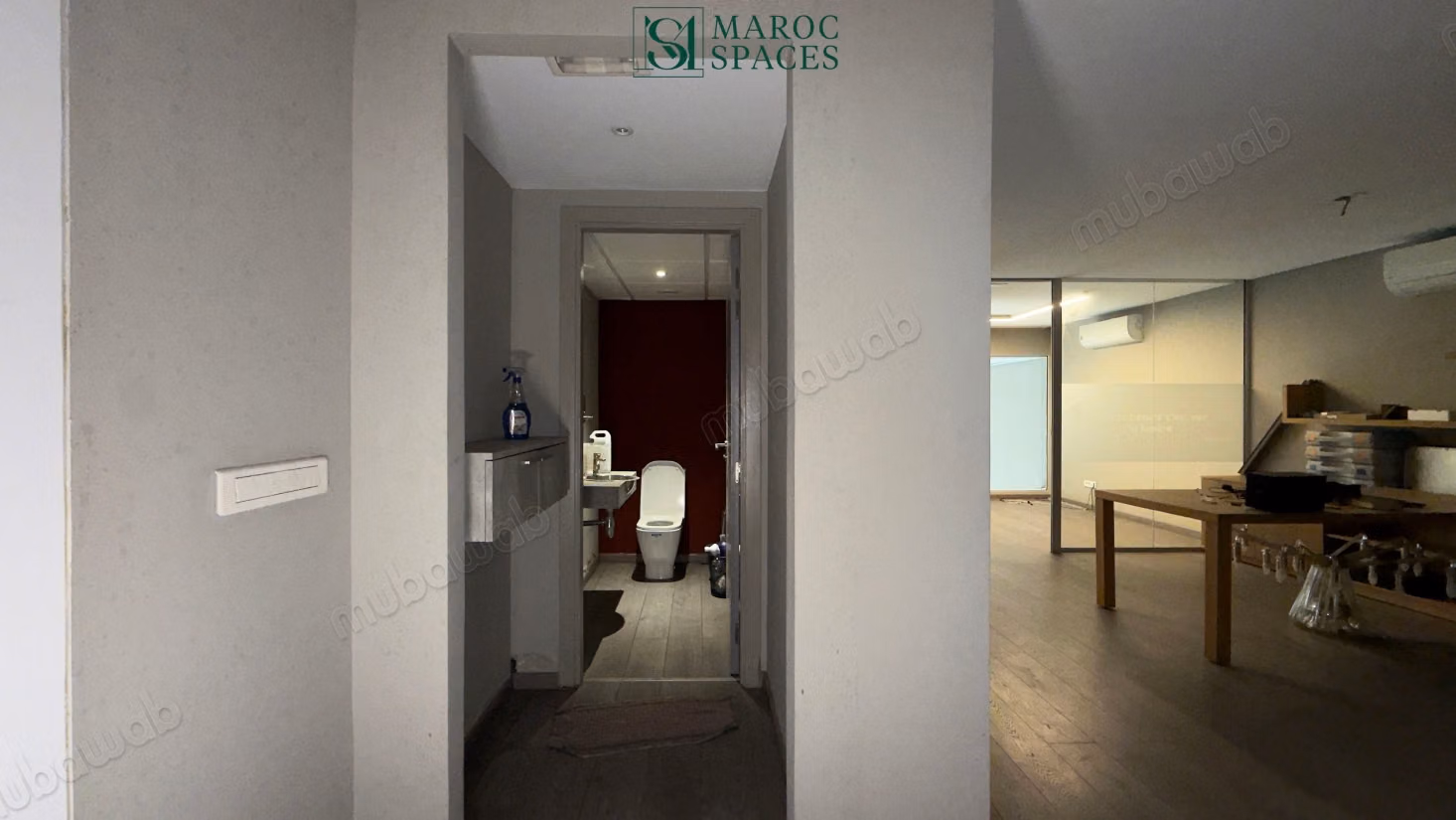 À louer, local commercial 195m², bourgogne ouest