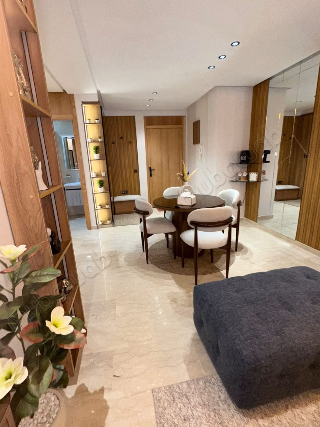 Studio de luxe meublé à louer – maârif, casablanca