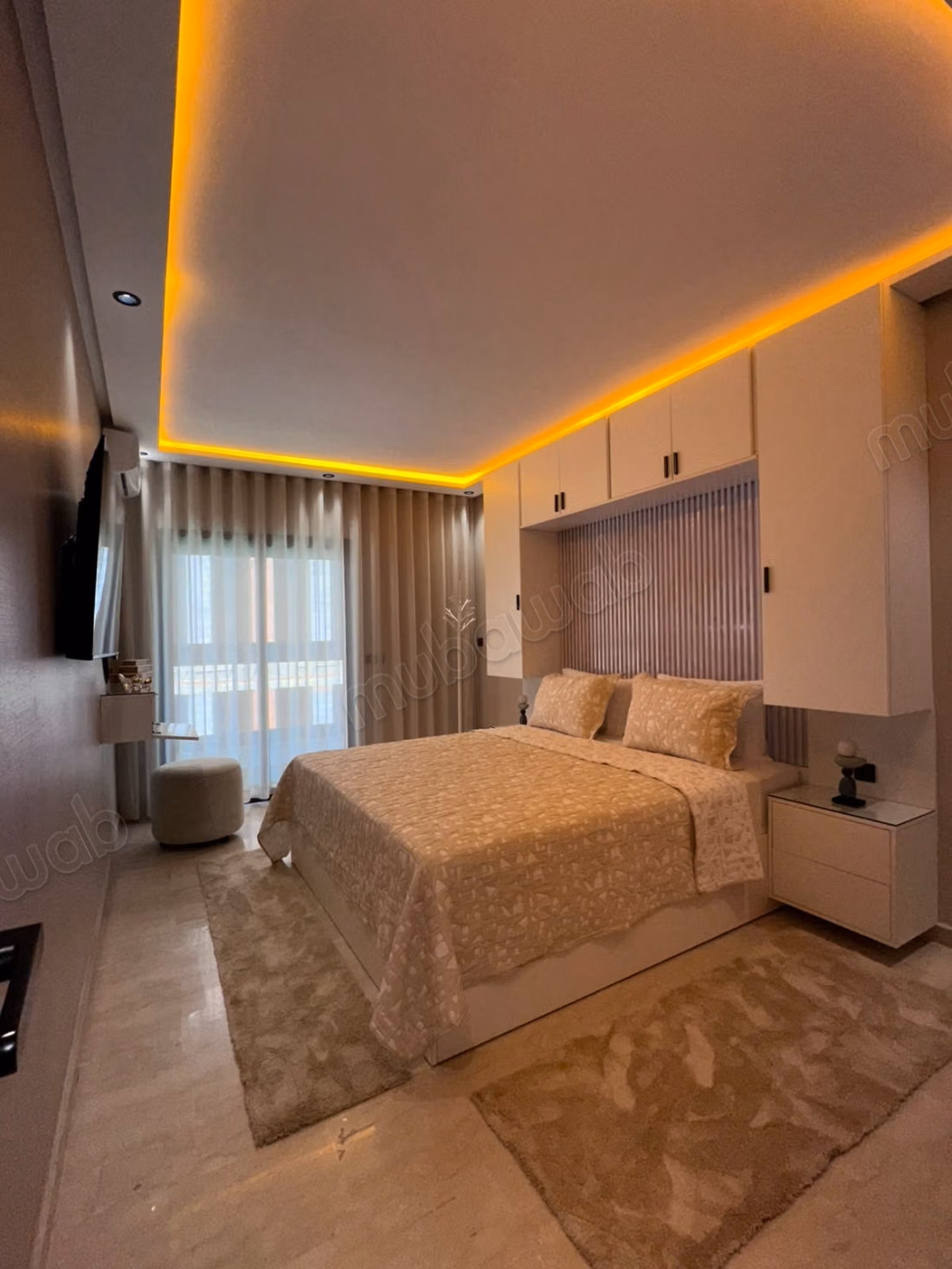 Studio de luxe meublé à louer – maârif, casablanca
