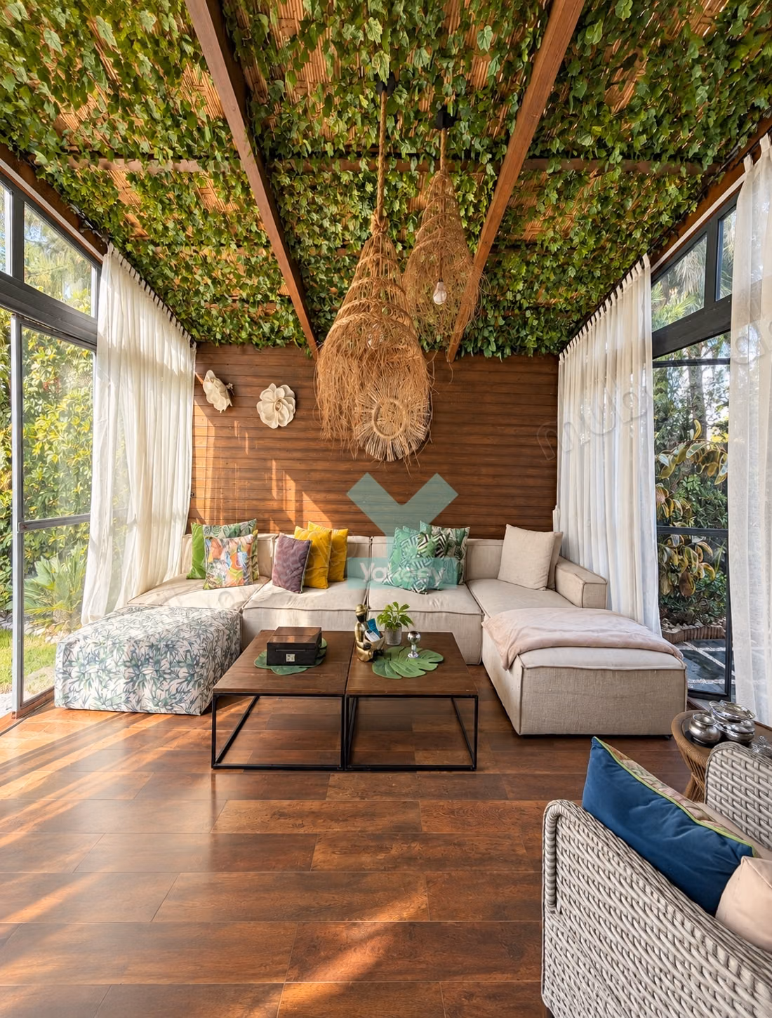 Superbe rez de jardin entièrement rénové