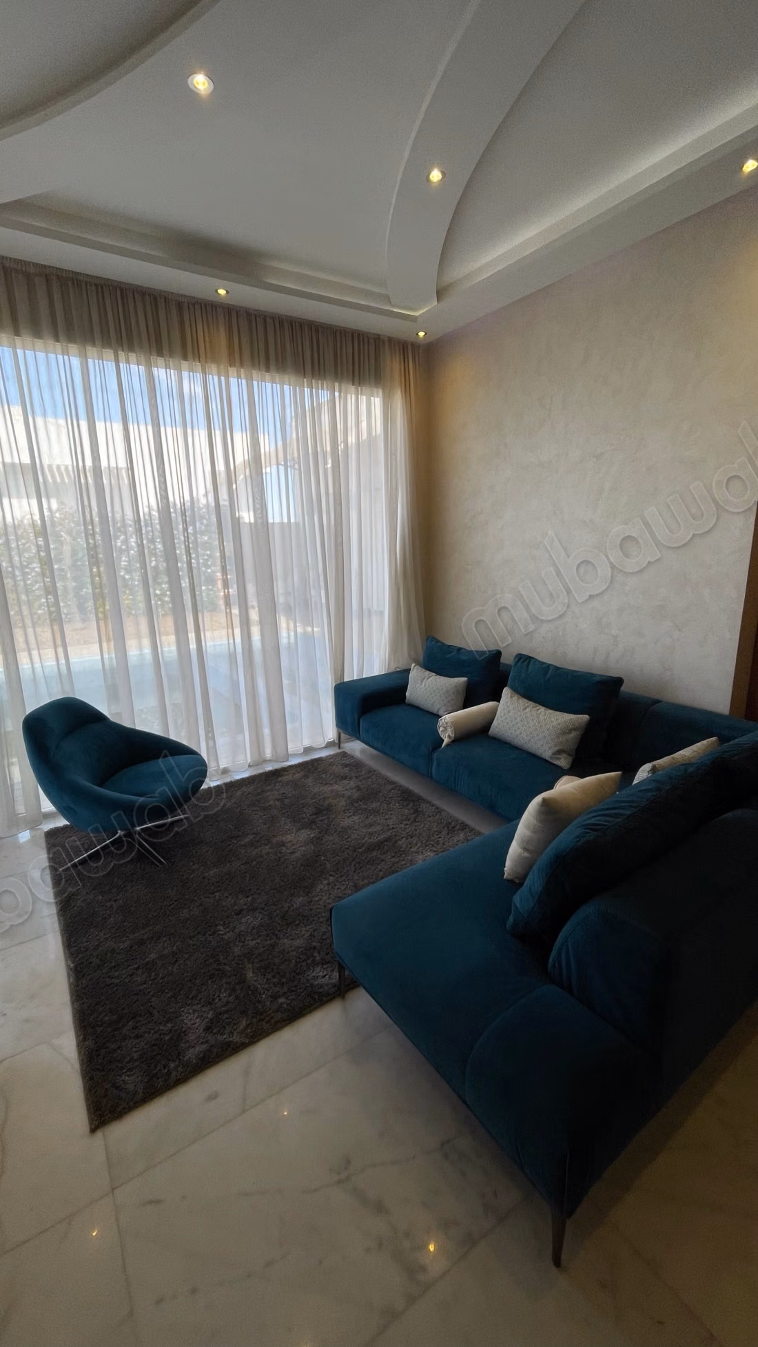 Vente villa de luxe à Souissi. 3 pièces. Porte blindée et résidence sécurisée
