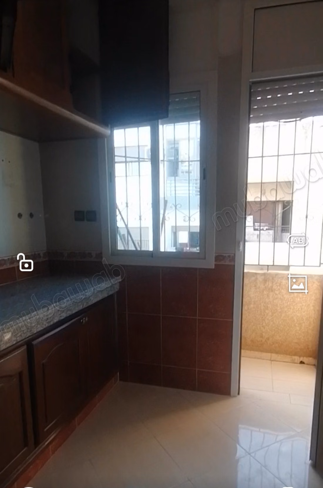 Bonito apartamento en venta en Oulfa. 2 bonitas habitaciones. Terraza