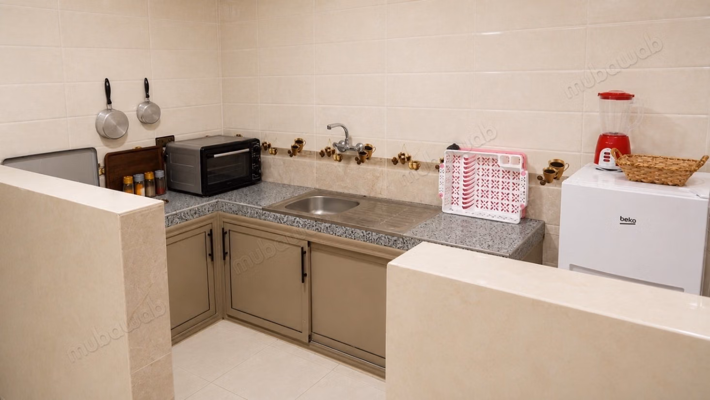Très bel appartement en location à Laâyoune. 
1 chambre. Salon typique marocain, résidence sécurisée