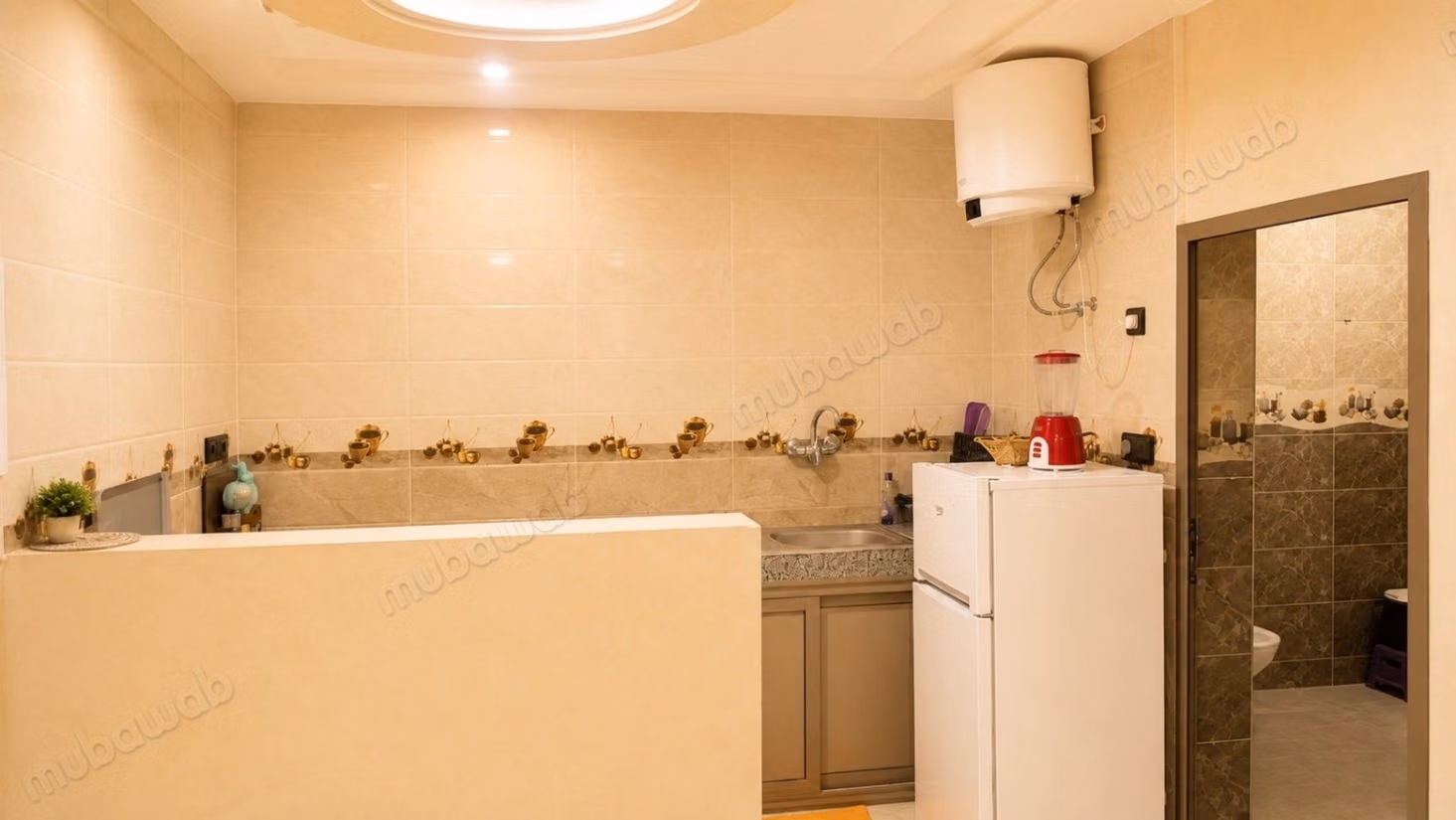 Très bel appartement en location à Laâyoune. 
1 chambre. Salon typique marocain, résidence sécurisée