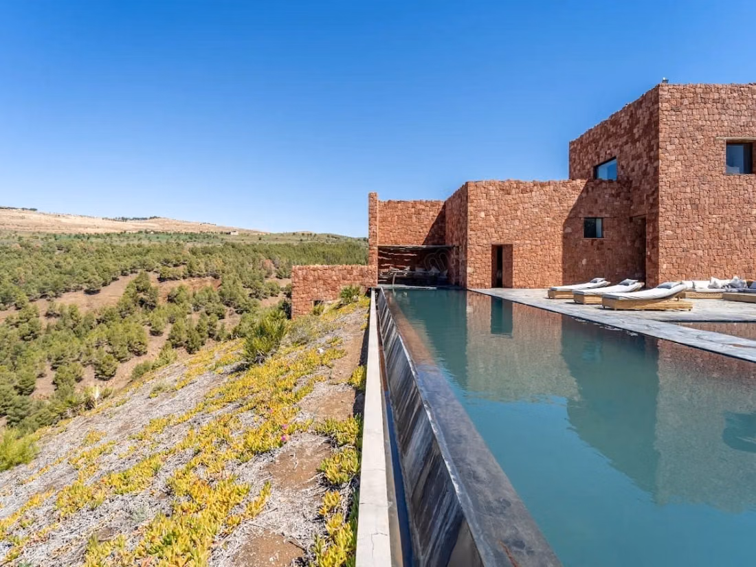 À louer, villa de prestige – domaine privé à marrakech