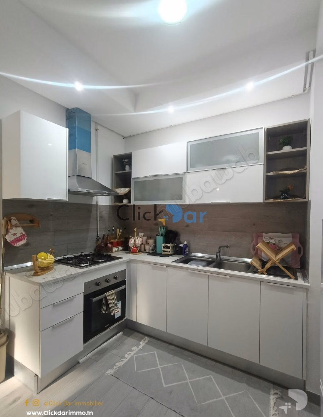 Appartement s2 location annuelle Hammamet