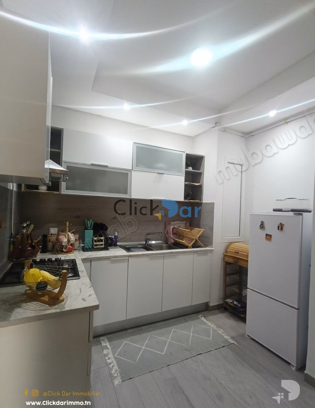 Appartement s2 location annuelle Hammamet