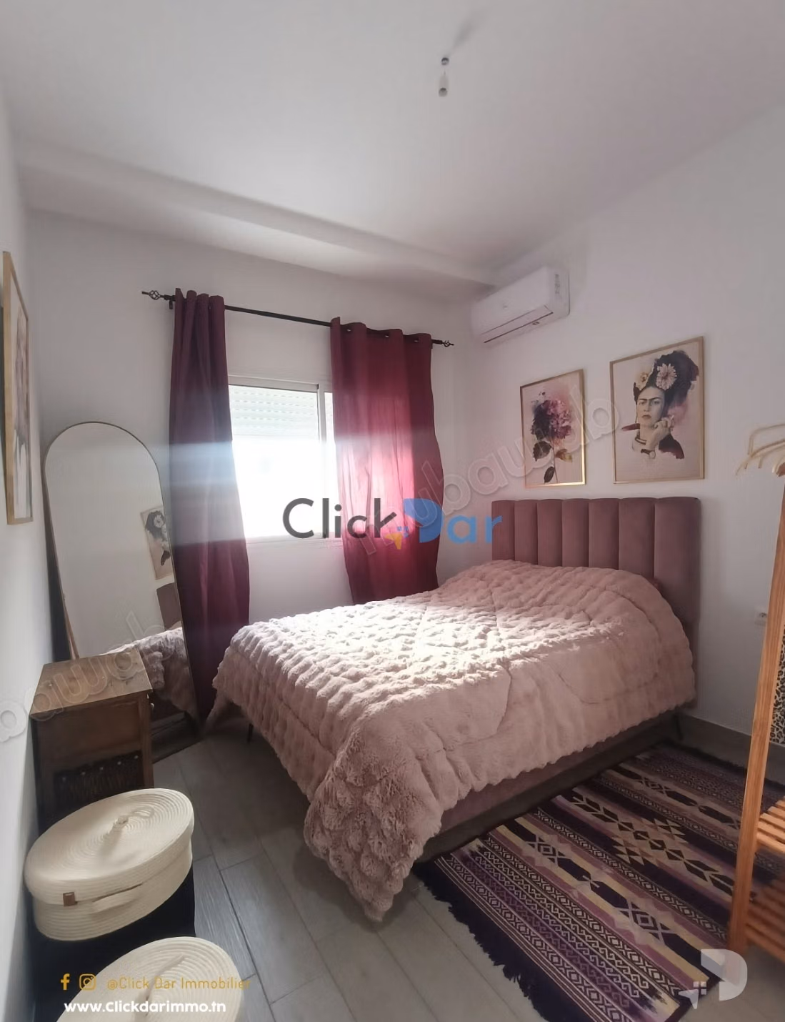 Appartement s2 location annuelle Hammamet