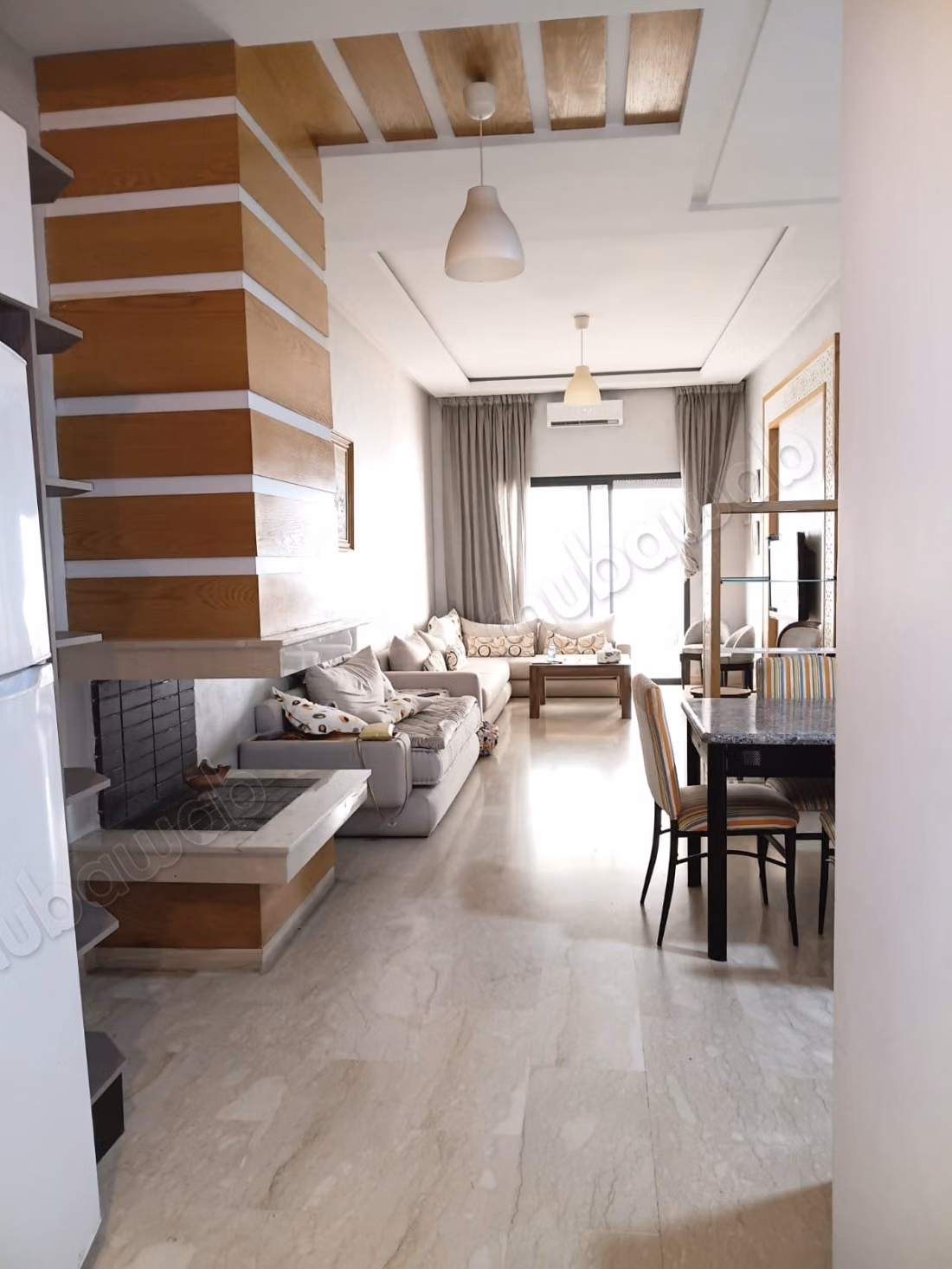 Gemeubileerd appartement met terras – Socrate, Casablanca