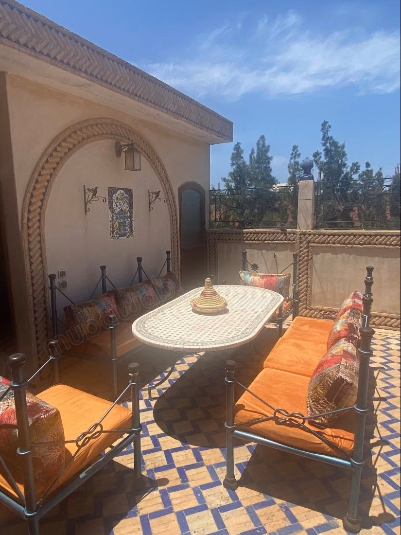 Riad meuble a vendre a safi