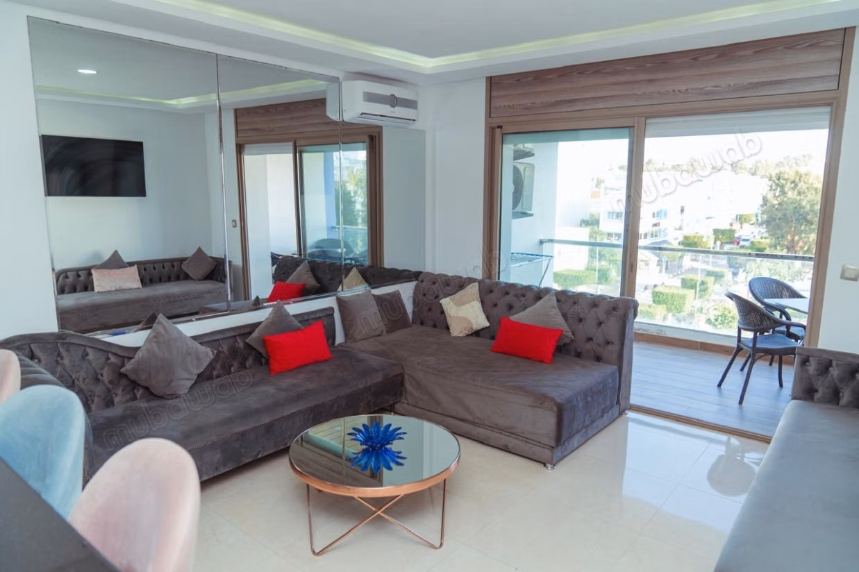 Magnifique appartement à louer à Asilah. 3 chambres merveilleuses. Meublé