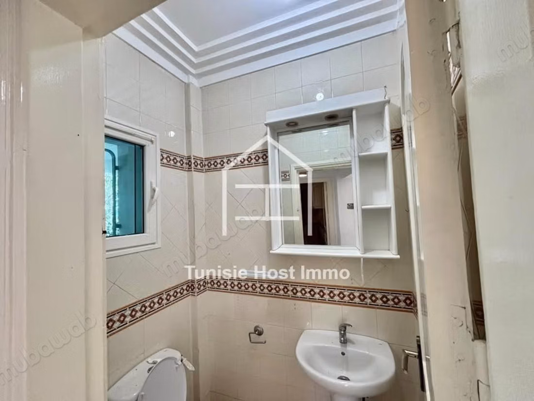 Étage de villa S3 avec jardin à Gammarth