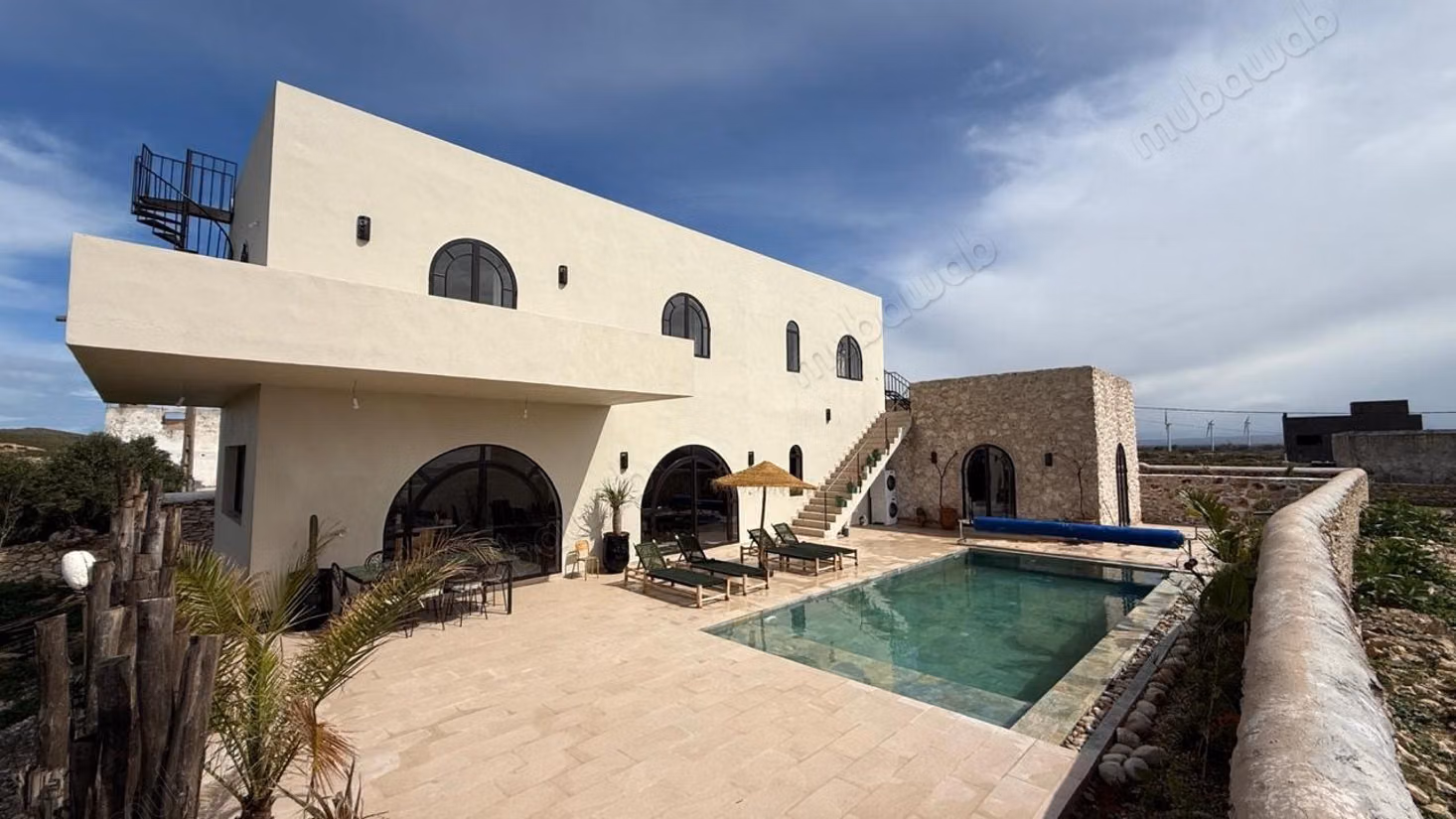 Villa a Ouassane vue sur l’océan