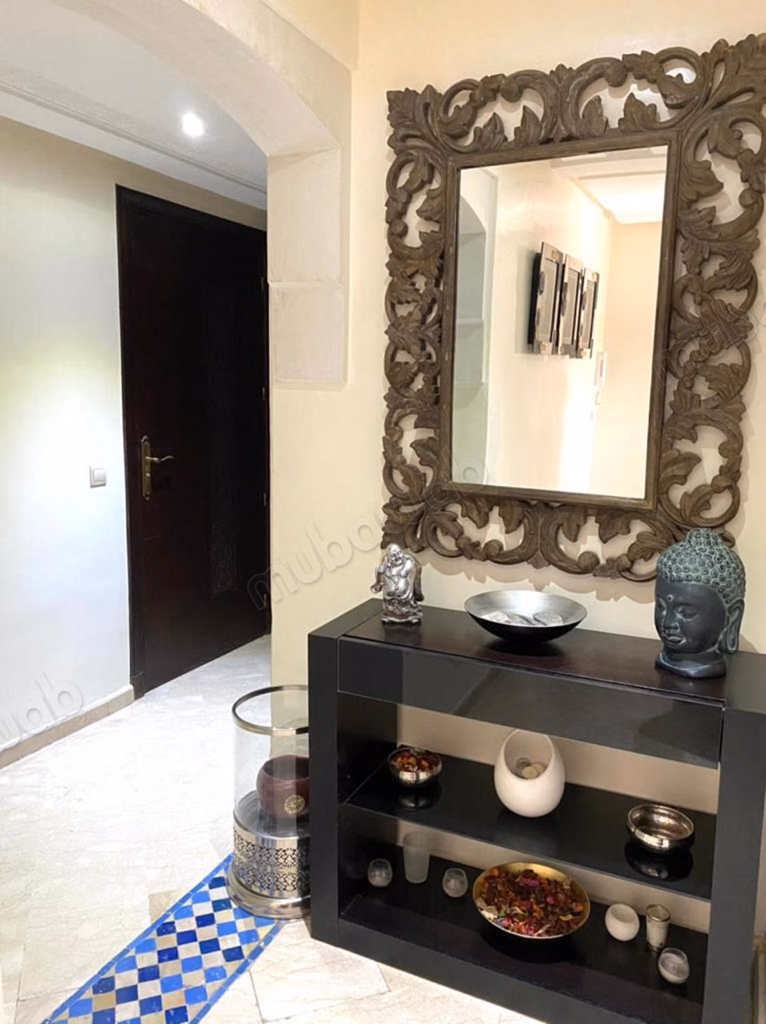 Appartement à louer à Guéliz. 2 pièces confortables. Avec ascenseur et espace vert