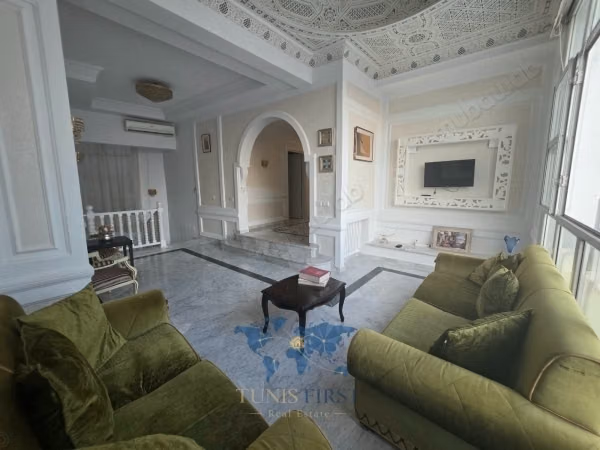 For Rent Furnished Apartment S3 in El Bey Style in Sidi Bou Saïd