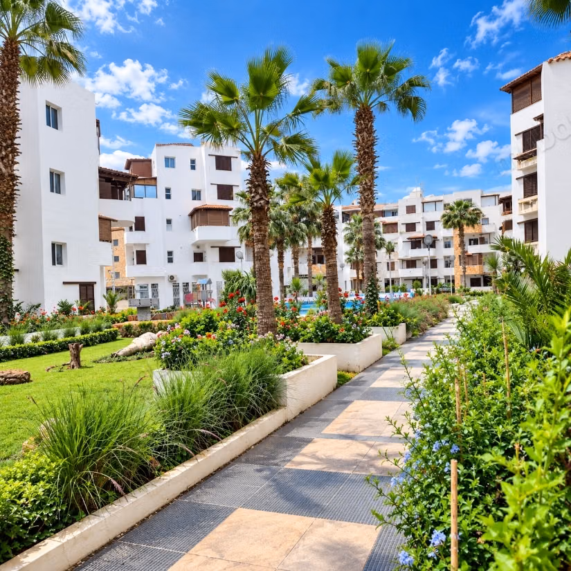 Appartement enregistré à vendre à Martil près de la plage