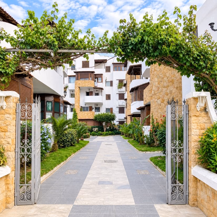 Appartement enregistré à vendre à Martil près de la plage
