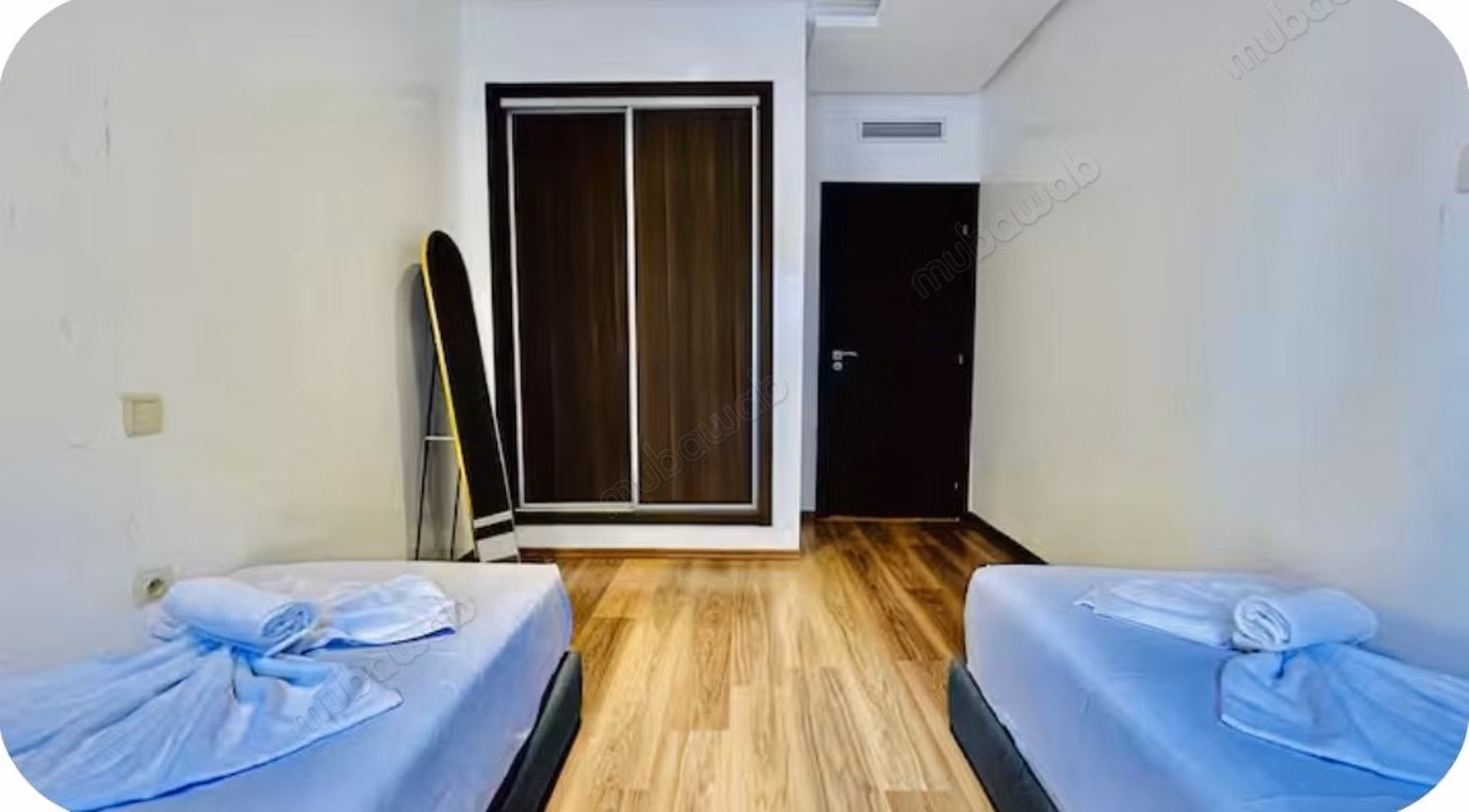 Seasonal rental in Ouasis. 2 beautiful bedrooms. Double glazing and armored door
