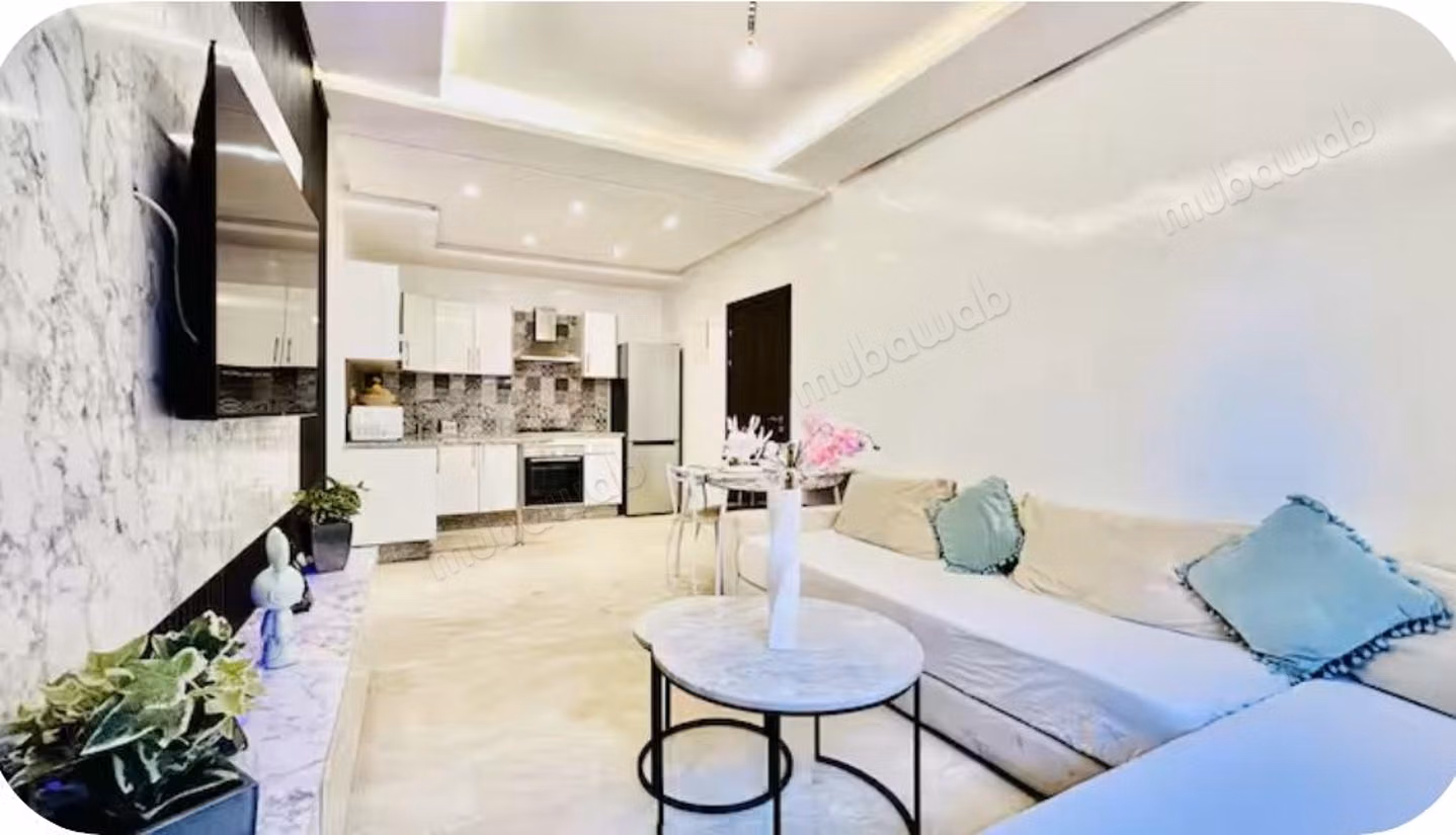 Seasonal rental in Ouasis. 2 beautiful bedrooms. Double glazing and armored door