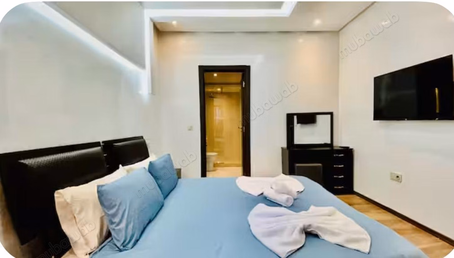 Seasonal rental in Ouasis. 2 beautiful bedrooms. Double glazing and armored door
