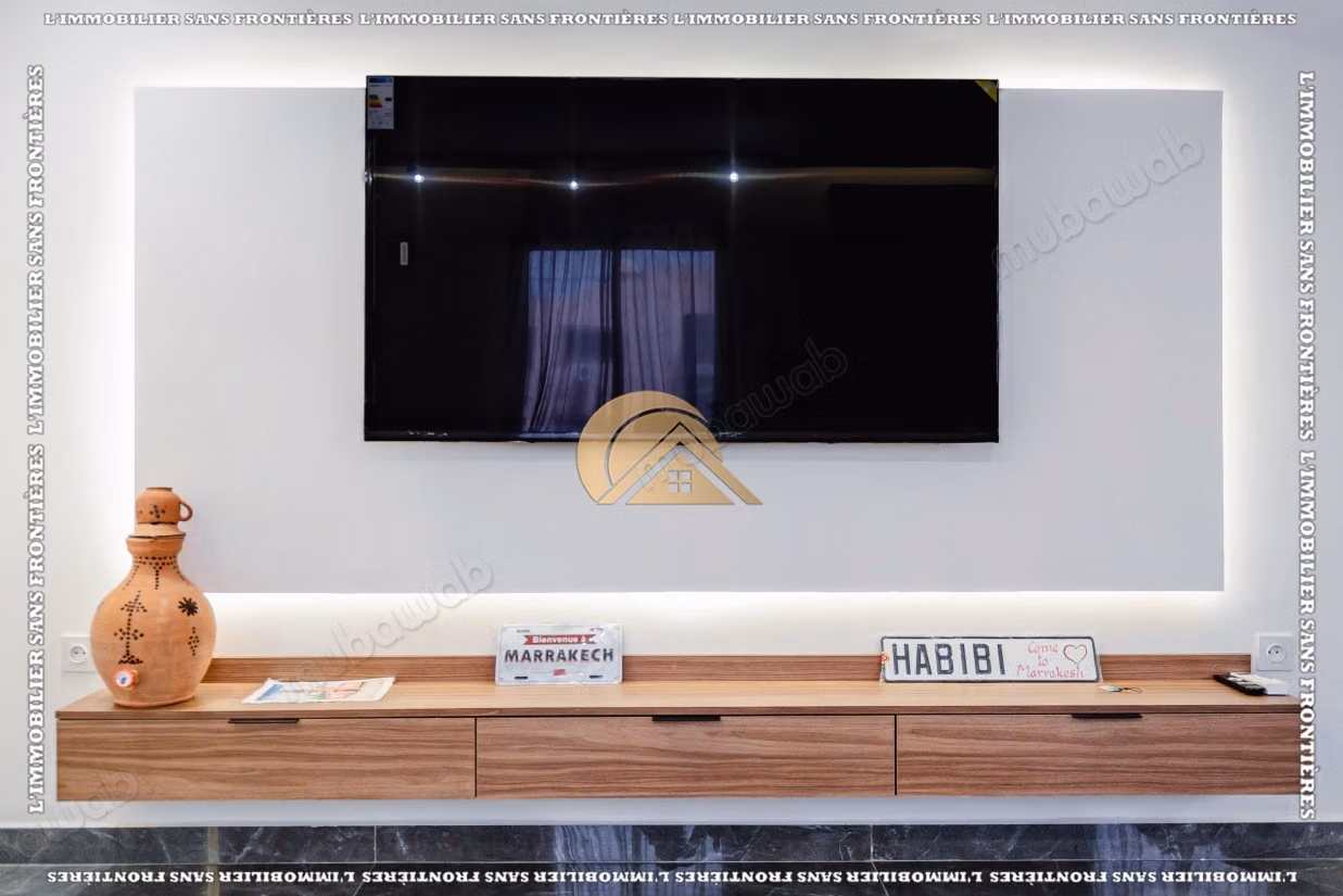 Gemeubileerd appartement te huur in Guéliz
