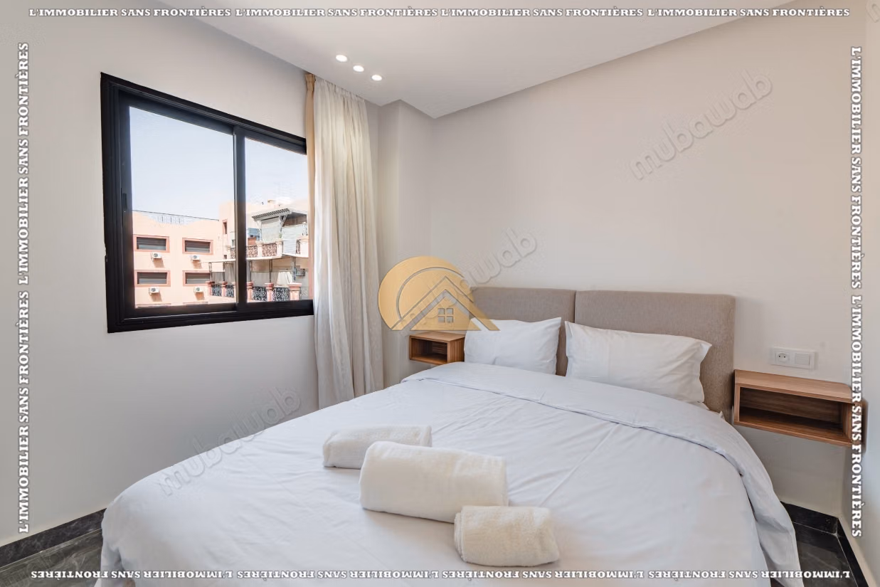 Gemeubileerd appartement te huur in Guéliz