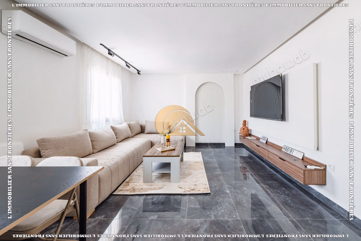 Gemeubileerd appartement te huur in Guéliz