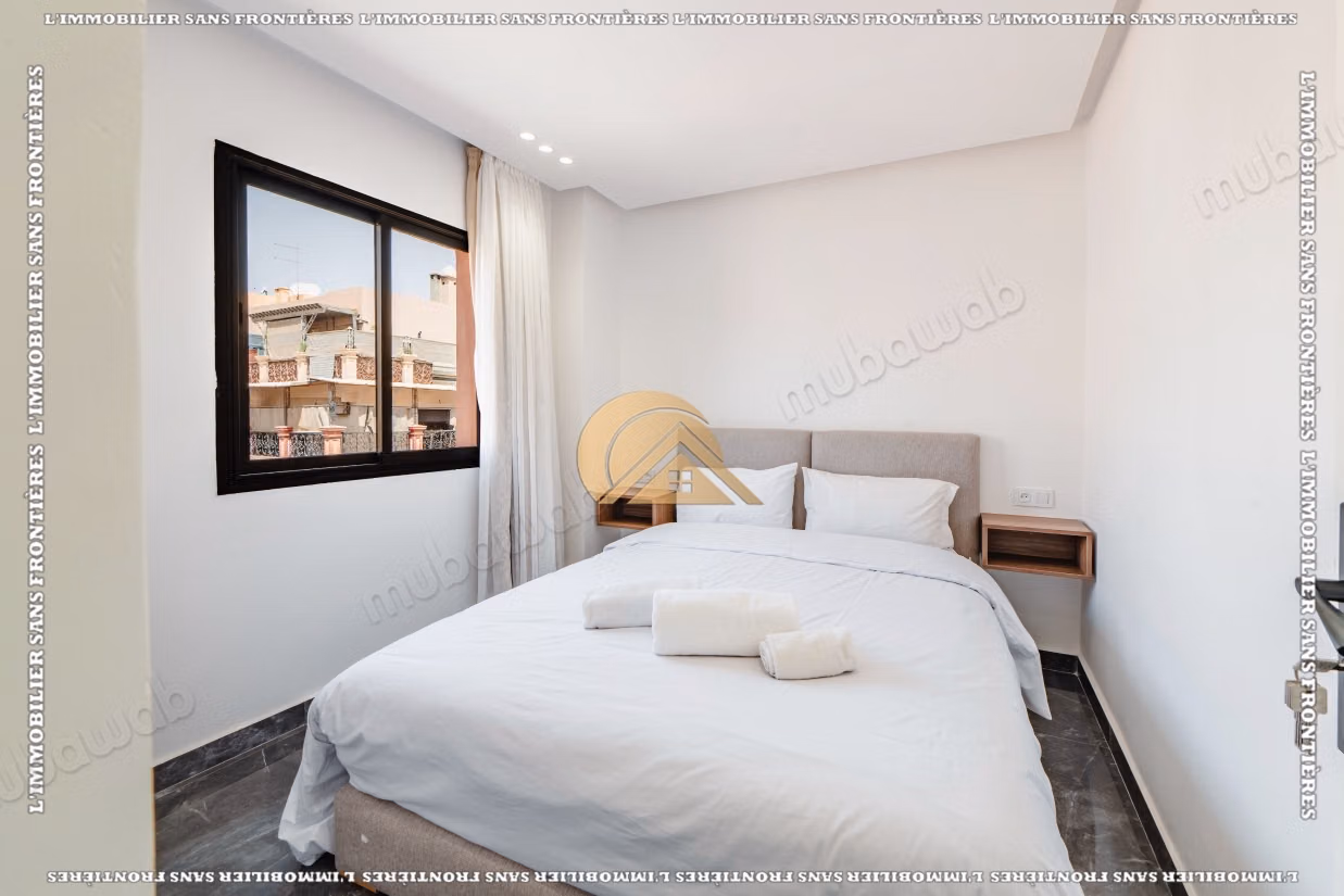 Gemeubileerd appartement te huur in Guéliz