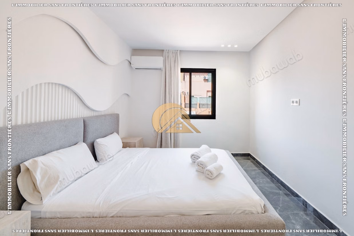 Gemeubileerd appartement te huur in Guéliz