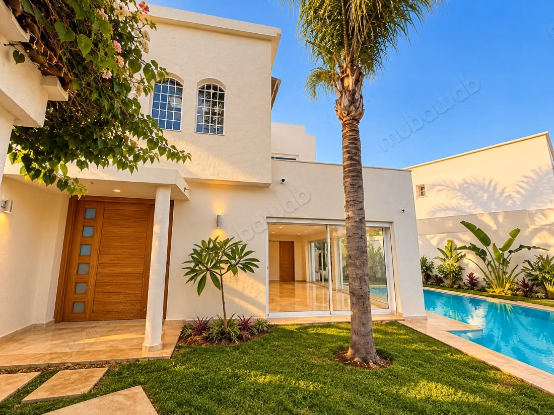 Fully Renovated Villa with Private Pool for Rent – Harhoura Centre