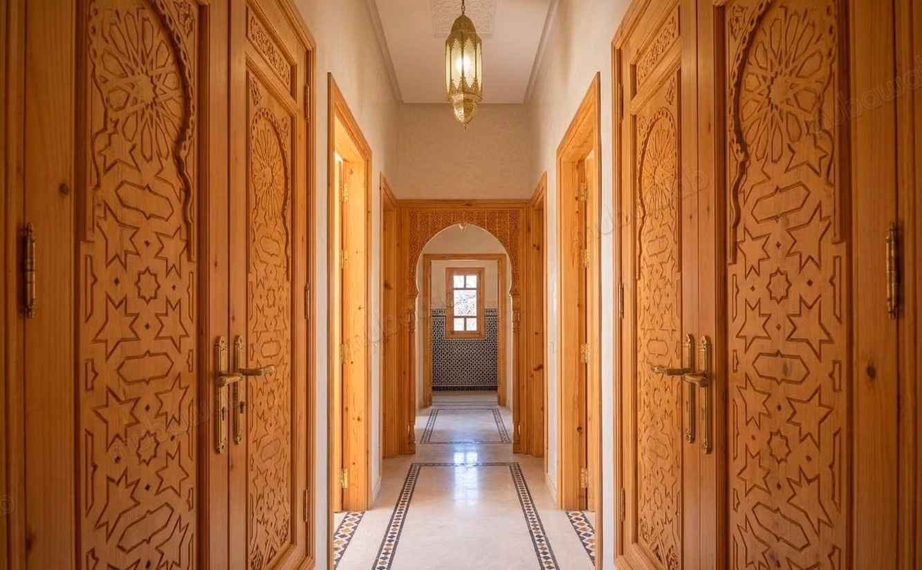 Somptueuse villa meublée à louer 
route de l’Ourika
