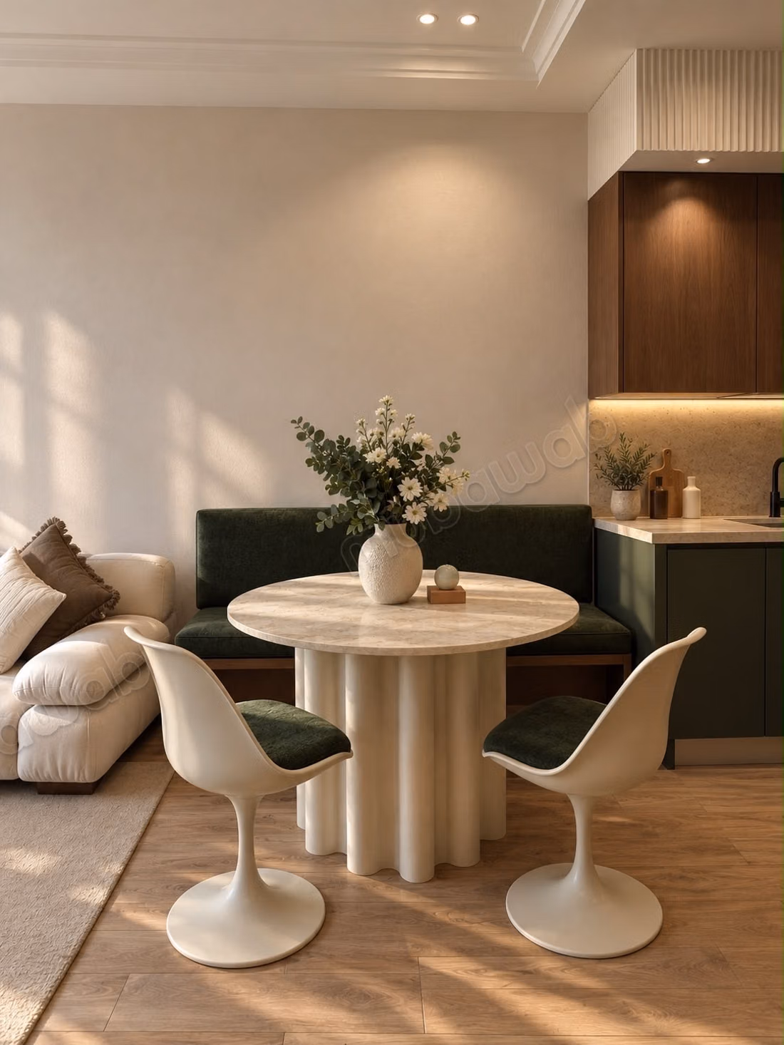 Bel appartement à vendre à Palmier.
Superficie 73 m².
Antenne parabolique et Porte blindée
