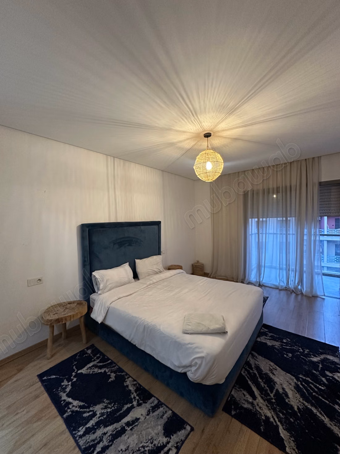 Rental of an apartment in Guéliz. 2 bedrooms. Satellite dish and security