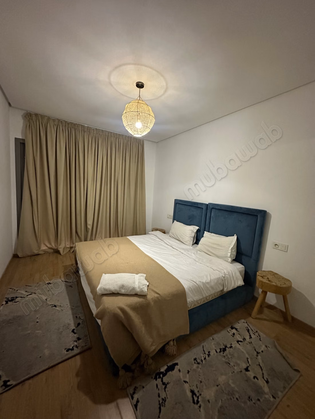 Rental of an apartment in Guéliz. 2 bedrooms. Satellite dish and security