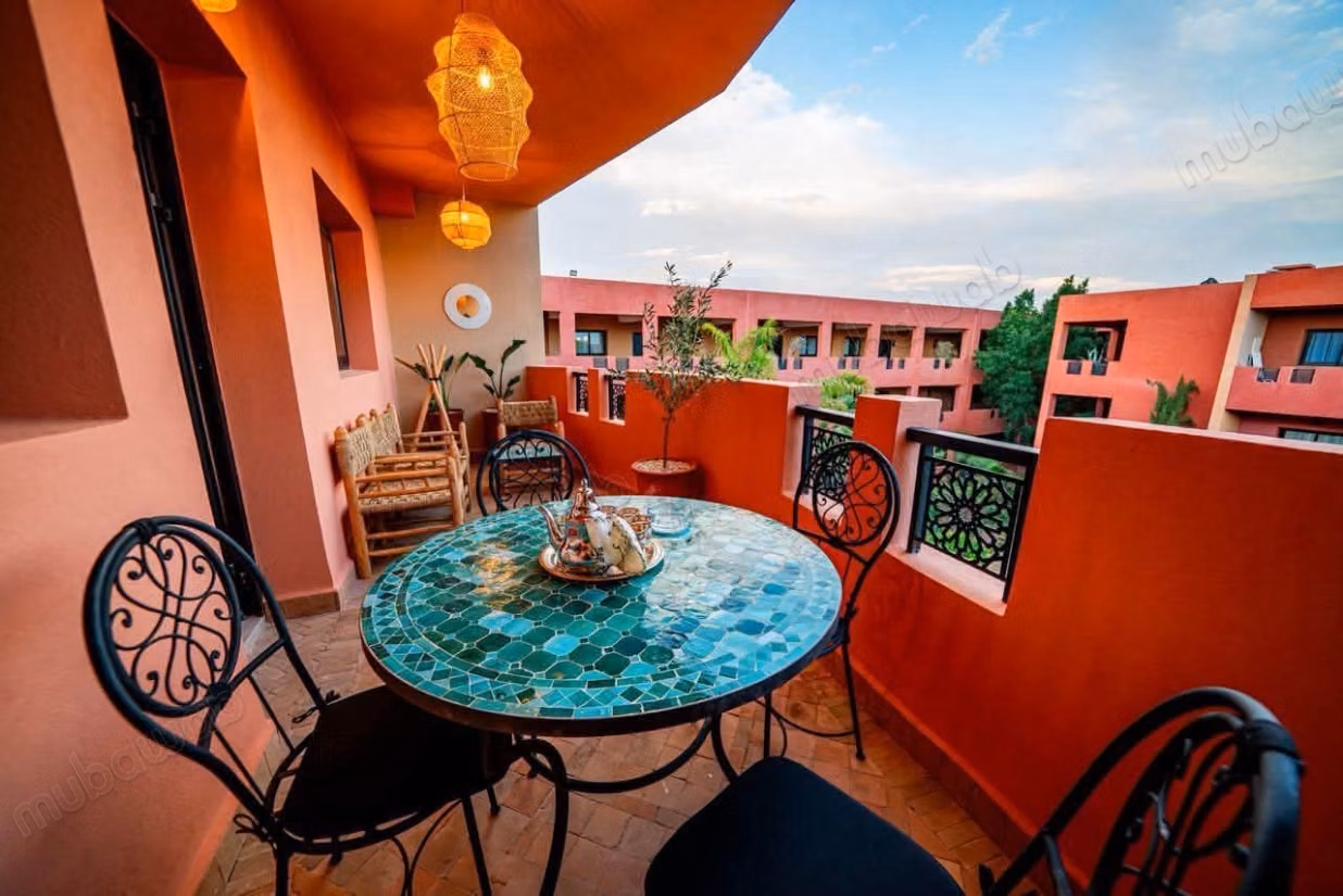 À vendre – bel appartement à janat azaitoun, marrakech