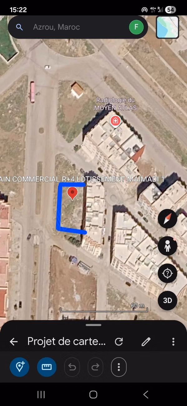 Terrain commercial lotissement maimadi