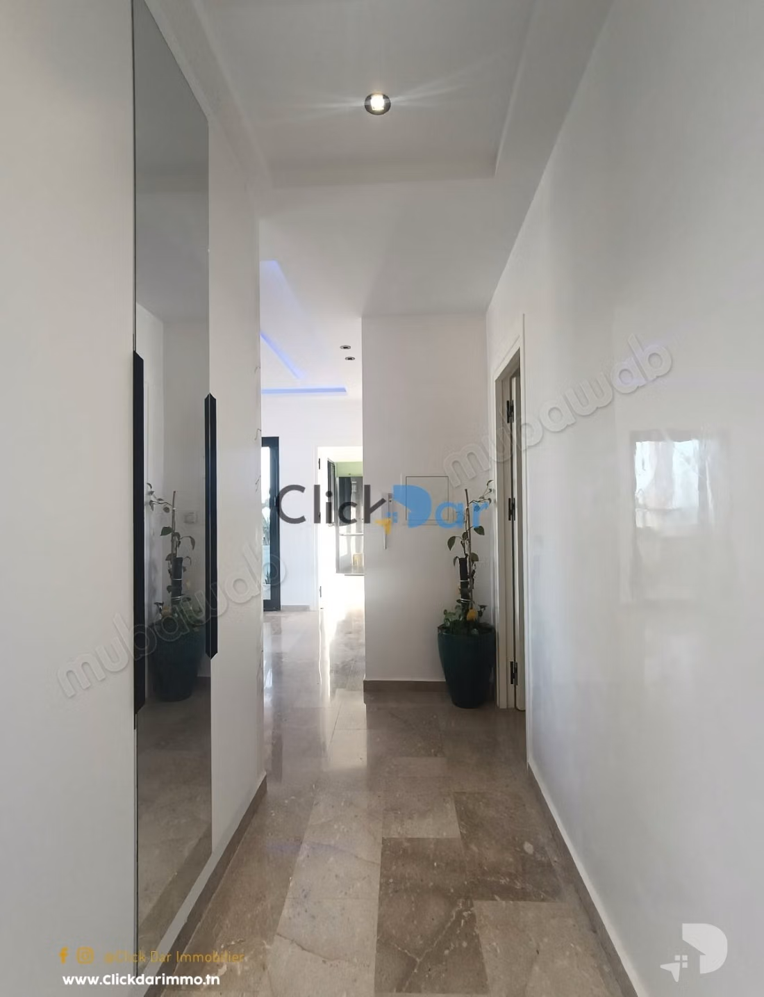 S1 Apartment with Sea View Terrace in Hammamet