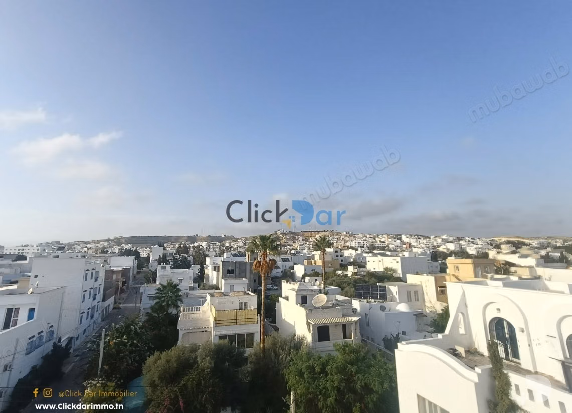S1 Apartment with Sea View Terrace in Hammamet