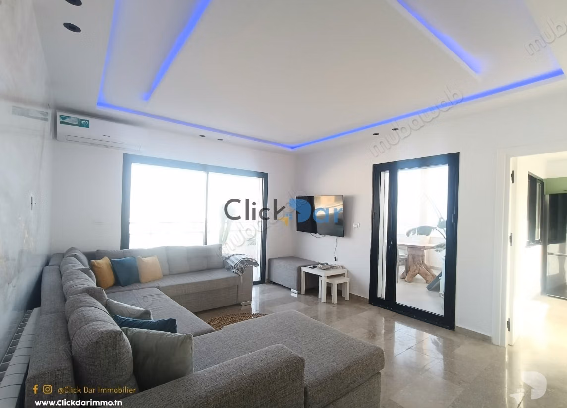 S1 Apartment with Sea View Terrace in Hammamet