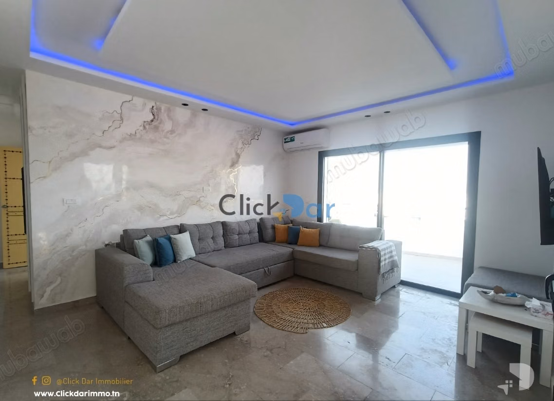 S1 Apartment with Sea View Terrace in Hammamet