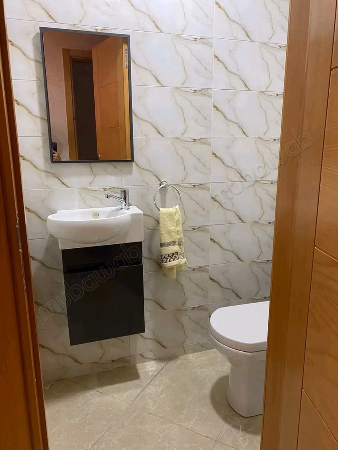 Appartement te huur in Hay Salam. 1 Kamer. Wasmachine